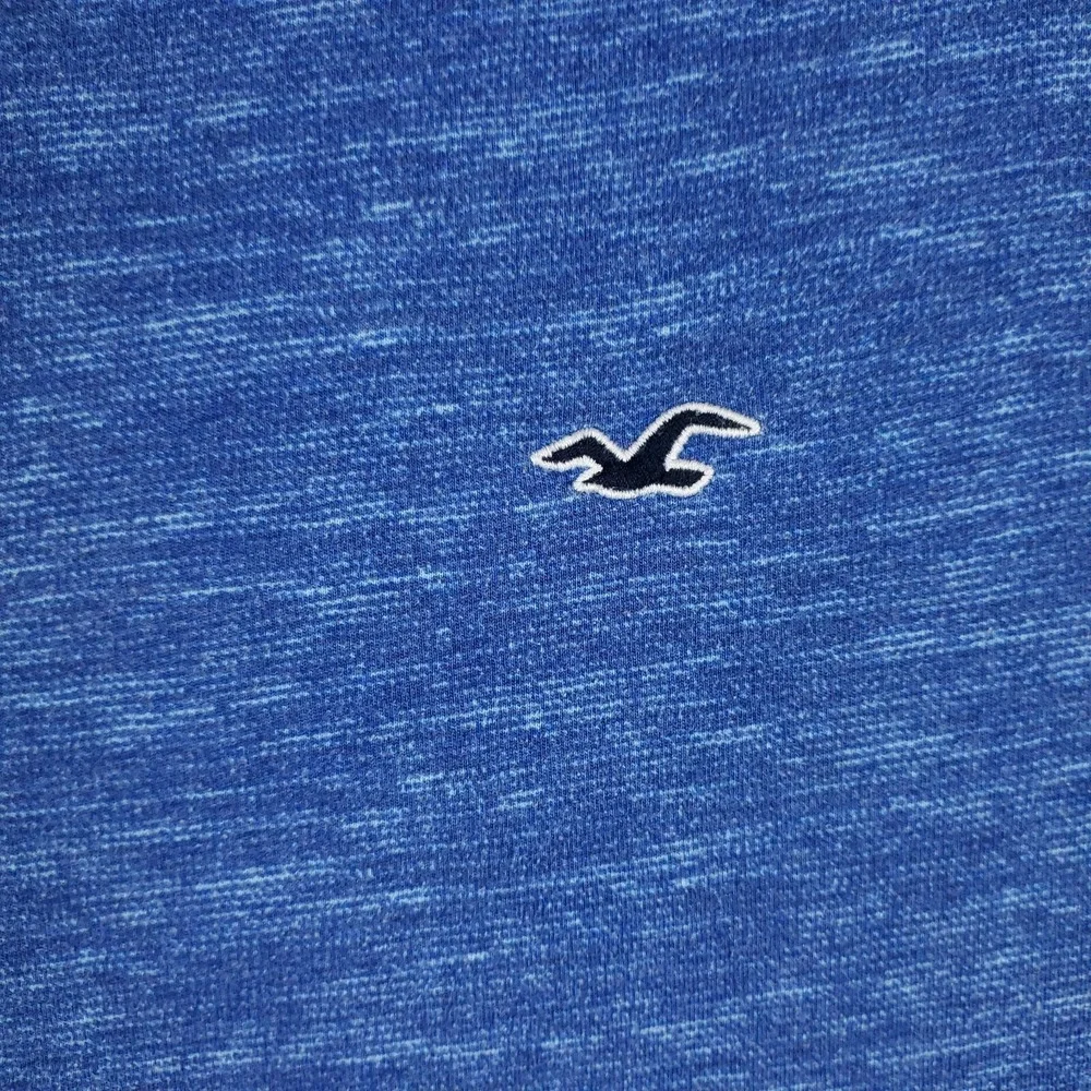 Hollister T Shirt Mens Size Medium Blue Casual Short Sleeve Adult *